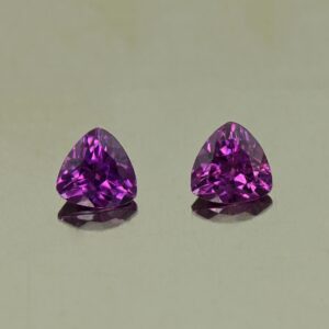 PurpleGarnet trill pair 4.5mm 0.78cts N pl805