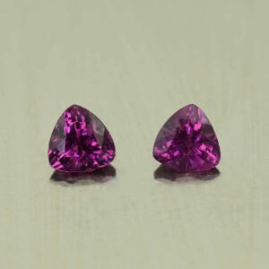 PurpleGarnet trill pair 4.6mm 0.85cts N pl991