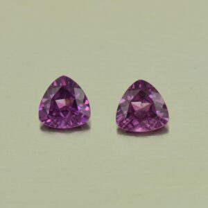 PurpleGarnet trill pair 5.0mm 0.90cts N pl476