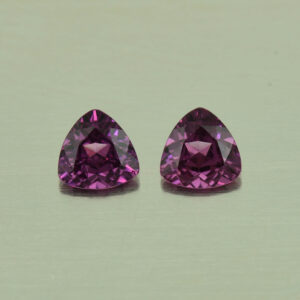 PurpleGarnet trill pair 5.5mm 1.16cts N pl483 SOLD