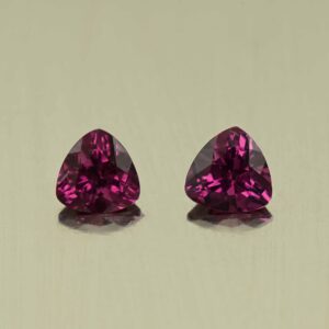 PurpleGarnet trill pair 5.9mm 1.77cts N pl1017