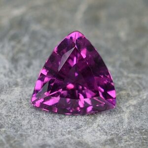 PurpleGarnet trillion 6.3mm 0.90cts pl408
