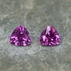 PurpleGarnet trillion pair 5.0mm 1.04cts pl477