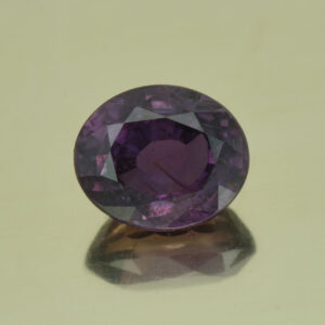 PurpleSapphire oval 9.5x7.9mm 3.86cts N sa515