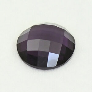 PurpleSpinel round rose cut 5.0x5.0x1.7mm 0.41cts N sp1001 a