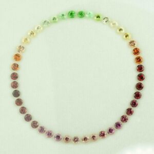 RainbowGarnetSuite round 4.5mm 18.55cts N ga118 a scaled 1 SOLD