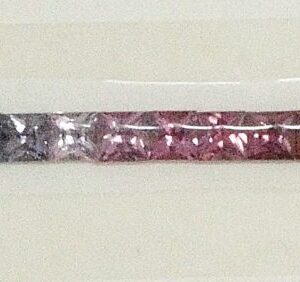 RainbowGemstone Line princess 3.5mm 13.10cts rb104 scaled 1 SOLD