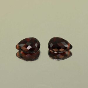 RedGarnet brio pair 7.0x5.0mm 2.40cts N rg535