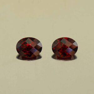 RedGarnet ch oval pair 9.0x7.0mm 4.39cts N rg543 scaled 1