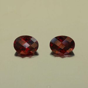 RedGarnet ch oval pair 9.0x7.0mm 5.16cts N rg546 scaled 1