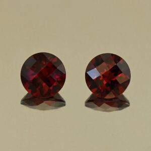 RedGarnet ch round pair 6.1mm 2.23cts N rg649
