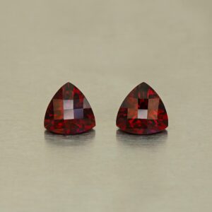RedGarnet ch trill pair 7.0mm 3.02cts N rg575