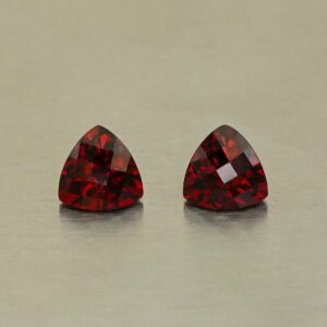 RedGarnet ch trill pair 7.0mm 3.09cts N rg576