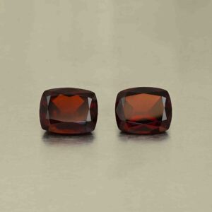 RedGarnet cush pair 11.0x9.4mm 10.24cts N rg578