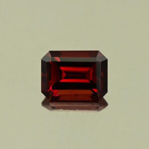 RedGarnet eme cut 8.0x6.0mm 2.04cts N rg453 SOLD