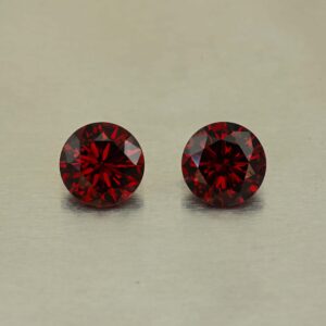RedGarnet round pair 9.0mm 6.19cts N rg598 scaled 1