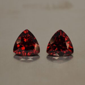 RedGarnet trill pair 8.6mm 4.74cts rg195 SOLD