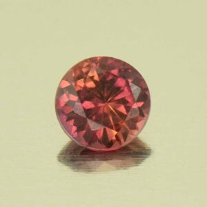 RedOrangeSapphire round 3.6mm 0.23cts N sa634