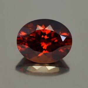 RedZircon oval 10.5x8.5mm 4.82cts N zn1049