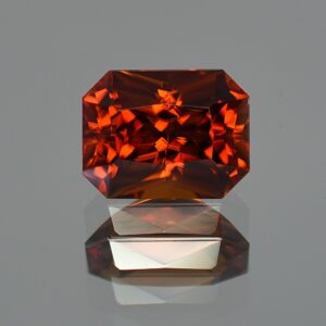 RedZircon radiant 11.8x9.1mm 8.03cts zn724 SOLD
