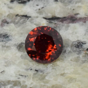 RedZircon round 8.0mm 2.69cts N zn1970 crop SOLD