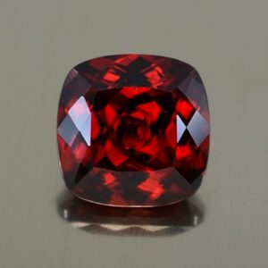 RedZircon sq cush 7.4mm 2.66cts N zn2889 SOLD