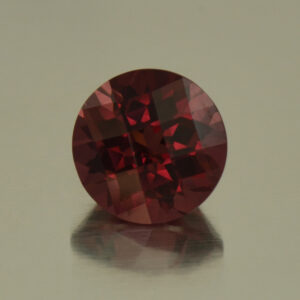 Rhodolite ch round 6.9mm 1.73cts N rh407