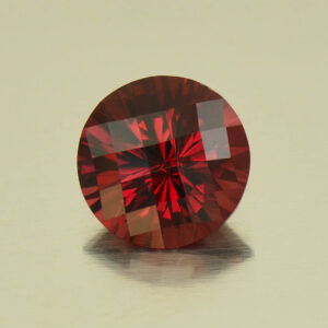 Rhodolite ch round 7.5mm 1.85cts N rh247
