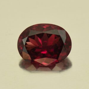 Rhodolite oval 10.0x7.8mm 3.12cts N rh232 SOLD