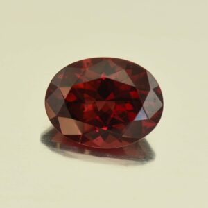 Rhodolite oval 12.5x9.6mm 5.70cts N rh566