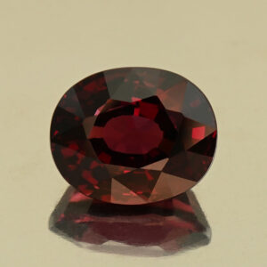 Rhodolite oval 12.6x10.3x7.6mm 8.70cts N rh794