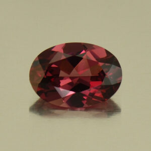 Rhodolite oval 7.0x5.0mm 0.81cts N rh449