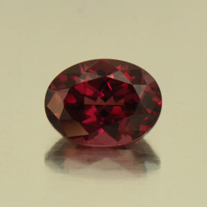 Rhodolite oval 8.7x6.5mm 2.17cts N rh460