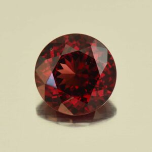 Rhodolite round 10.7mm 5.44cts N rh578