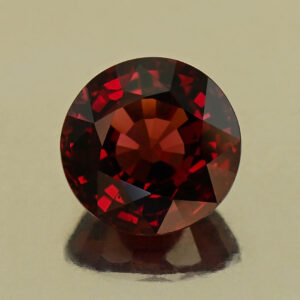 Rhodolite round 10.7x10.5x6.6mm 6.22cts N rh805