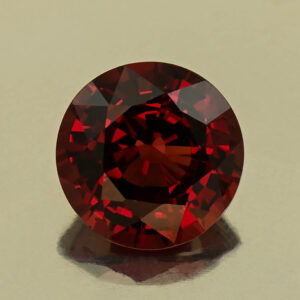 Rhodolite round 10.8x10.8x7.0mm 6.21cts N rh807