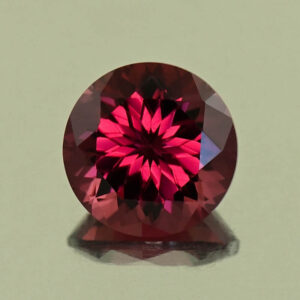 Rhodolite round 6.5mm 1.31cts N rh623
