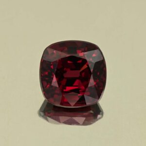 Rhodolite sq cush 10.1x10.1x6.9mm 6.38cts N rh737 SOLD