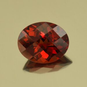 RoseMalayaGarnet ch oval 10.6x8.6mm 3.66cts N rm349