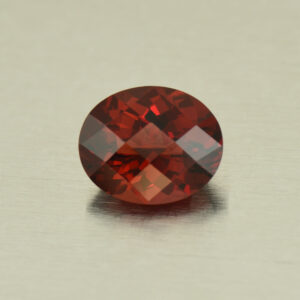 RoseMalayaGarnet ch oval 12.1x10.0mm 5.67cts N rm295