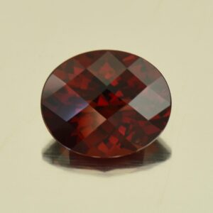 RoseMalayaGarnet ch oval 12.1x10.0mm 5.68cts N rm207