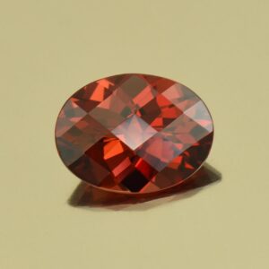 RoseMalayaGarnet ch oval 9.1x6.9mm 1.81cts N rm346