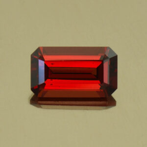 RoseMalayaGarnet eme cut 7.3x4.3mm 1.03cts N rm363 SOLD