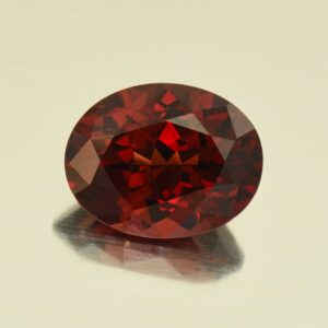 RoseMalayaGarnet oval 14.0x11.1mm 9.33cts N rm307 SOLD