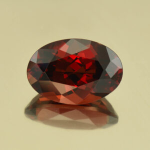 RoseMalayaGarnet oval 16.0x11.1mm 10.72cts N rm376