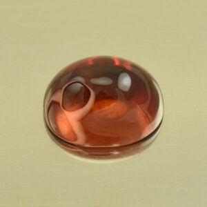 RoseMalayaGarnet oval cab 9.1x7.1mm 3.44cts N rm377 a