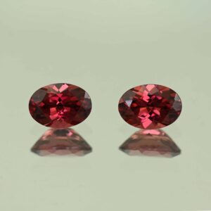 RoseMalayaGarnet oval pair 7.0x5.0mm 1.94cts N rm445 scaled 1