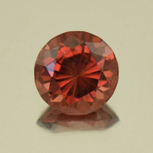 RoseMalayaGarnet round 7.1mm 1.65cts N rm201