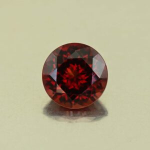 RoseMalayaGarnet round 7.6mm 2.14cts N rm435