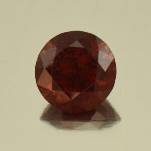 RoseMalayaGarnet round 8.3mm 2.76cts N rm204